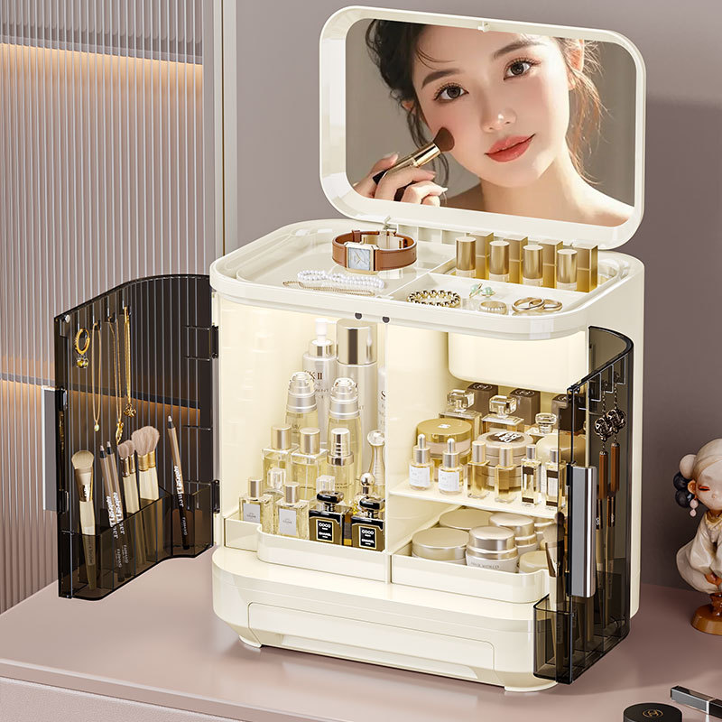 Kosmetik-Aufbewahrungsbox mit  – High Luxury Skincare Bewertung und Preis