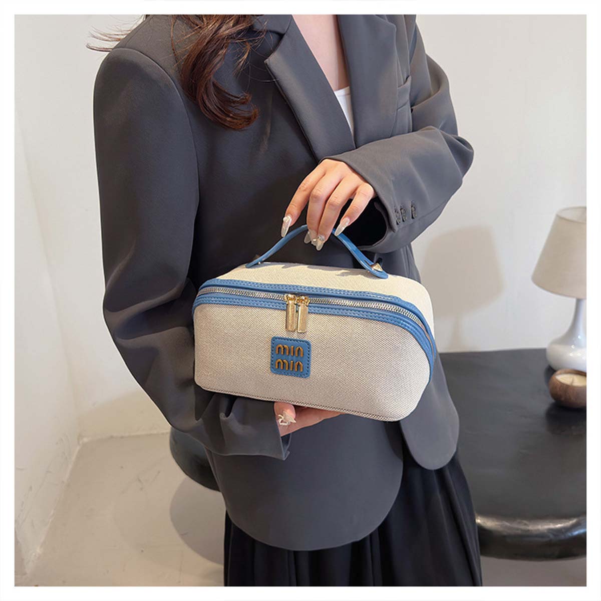 Kosmetiktasche - Retro-Luxus-M – High Luxury Skincare Bewertung und Preis